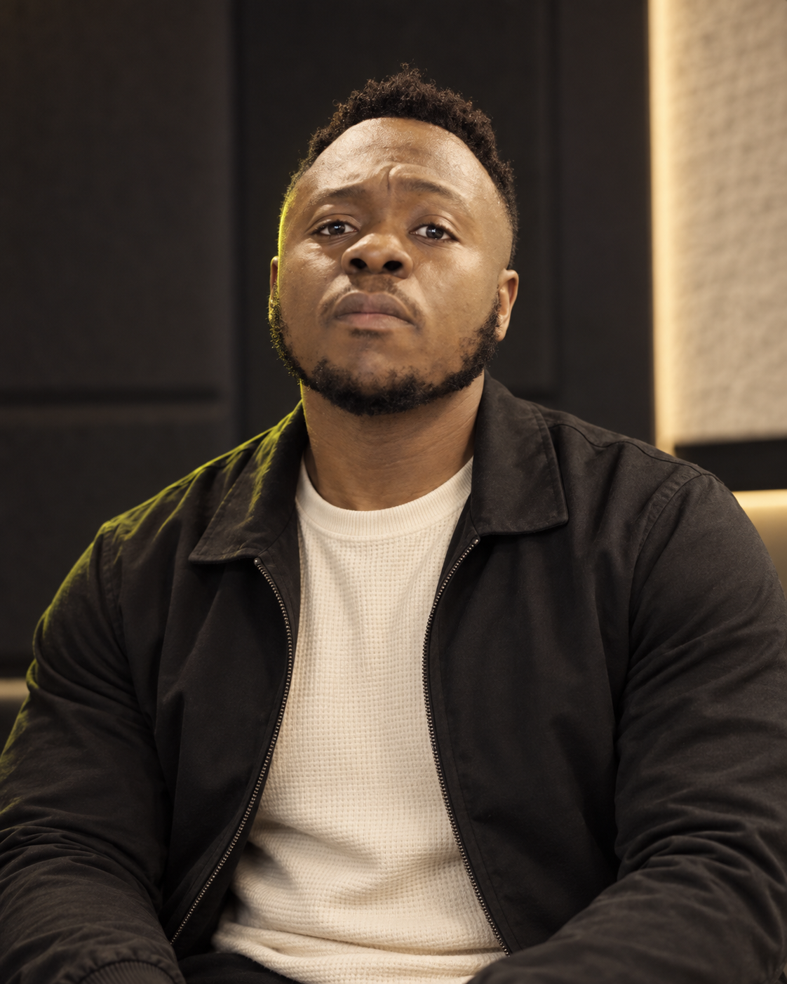 AI-assisted artist portrait of CJ Biggerman